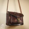 Handmade Moroccan Leather Crossbody Bag: Women's Messenger Bag