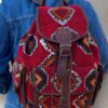 il_794xN.7250430908_jprp Handmade Moroccan Leather & Kilim Backpack